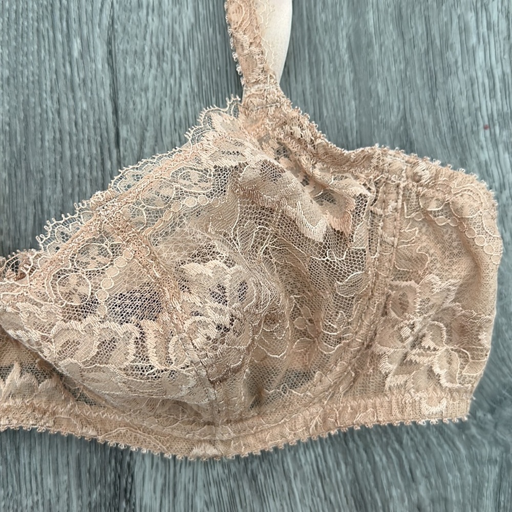 ANTHROPOLOGIE Journelle Balconette Isabel Lace Bra - Picture 7 of 16